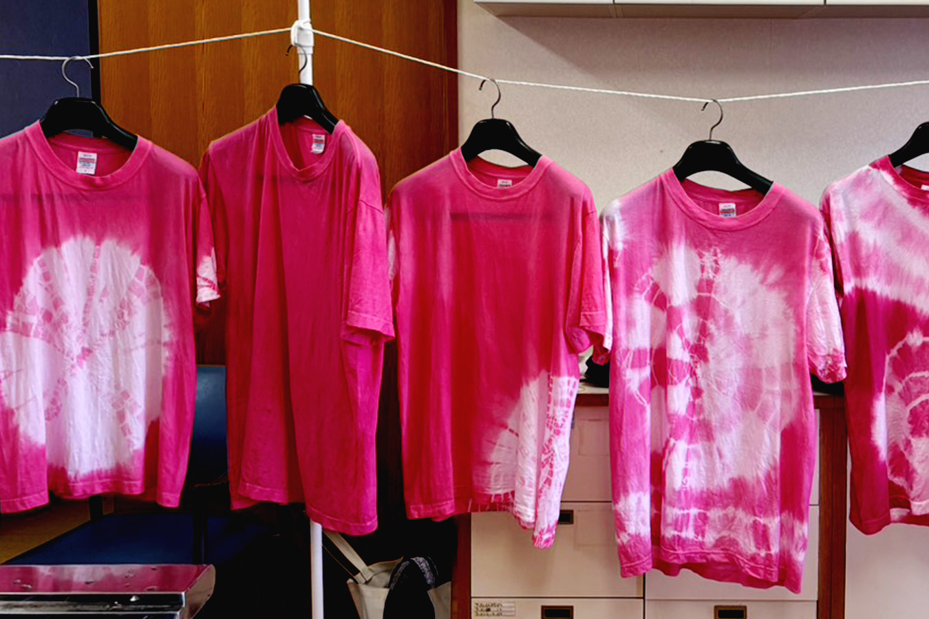 雪椿の花びら染め